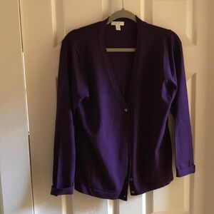 Charter Club ladies cardigan sweater size large
